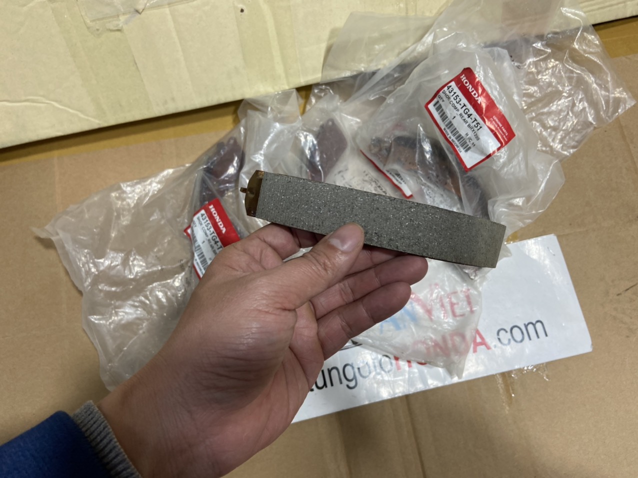 Bố thắng sau xe Honda BRIO